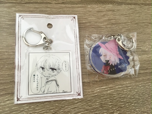 【国内在庫】 アクリルキーホルダー2個セット - BOOTH - cacao♡% タレント・お笑い芸人