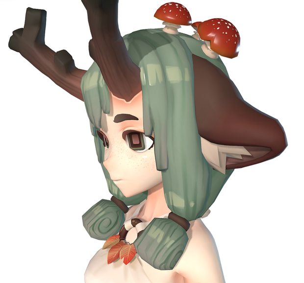 【VRChat向けアバター】アマニタ