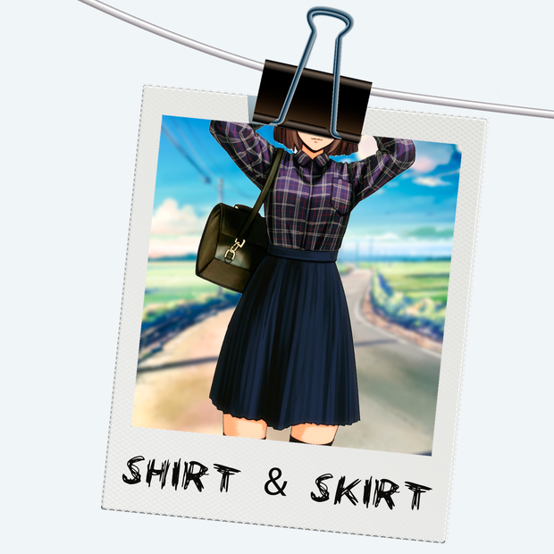 VRoid Shirt & Skirt