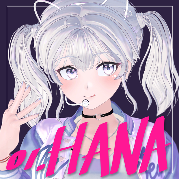 01.HANA [オリジナル3Dモデル] ver.1.04