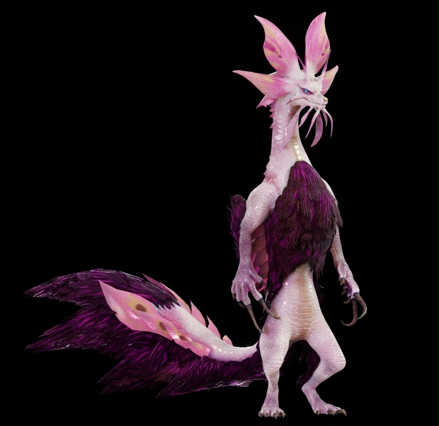 タマミツネ 3Dモデル ※トゥーン20%[モンスターハンター] - user37564