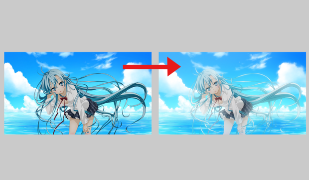 【AfterEffects】アニメ撮影のサンプルデータ
