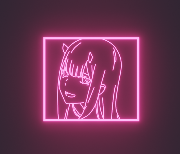 ZeroTwo Neon Sign