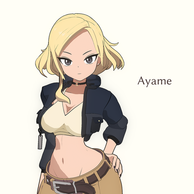 Ayame -アヤメ-【オリジナル3Dモデル】