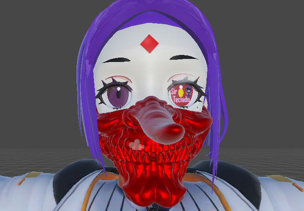 鼻のマスク Nose´s Mask fbx #Vtuber #Vrchat