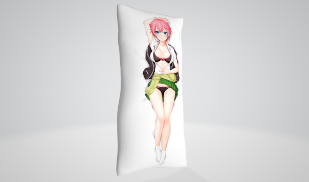 Ichika Nakano dakimakura まくら 3d model .fbx