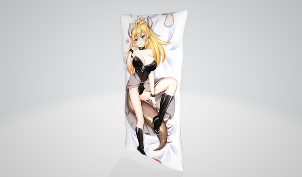 抱き枕 Super Mario Bowsette (Princess Bowser) 3d model fbx