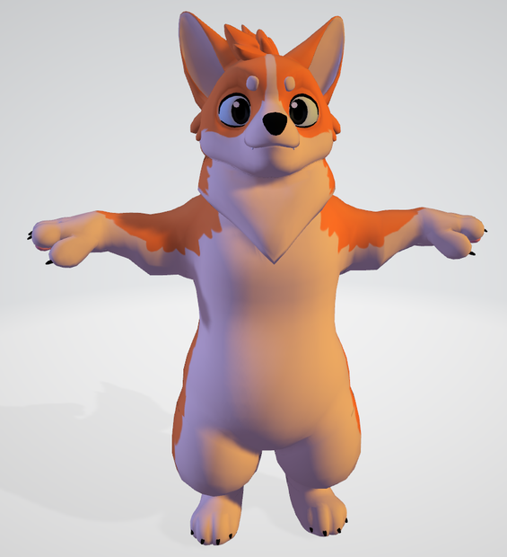 Fatty ♥ furry model 3d .fbx 