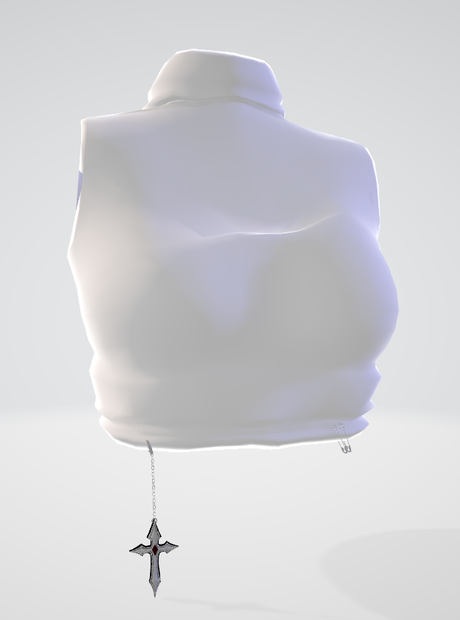 Turtle neck top ♥ 3D model .fbx