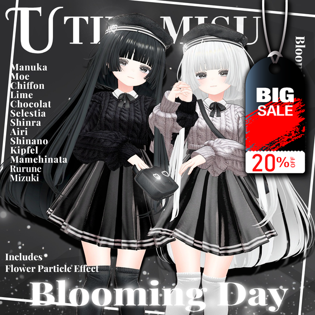 🎁Golden Week ~5/8🎁✨Animation✨【♥Blooming Days♥】 【13avatars】