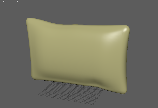 舒适枕头_布艺枕头-fbx