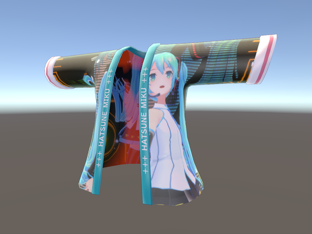 VRC想定　フルグラフィック対応　法被