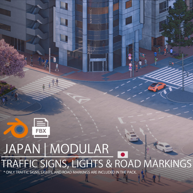 Japan Modular | Traffic Signs, Lights & Road Markings