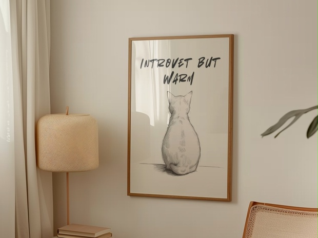 Introvert, But Warm｜内向的だけど、あたたかい – Introvert Cat Cozy Series 05 ...