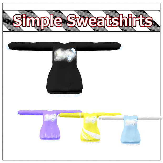 【VRChat】 Simple Sweatshirts