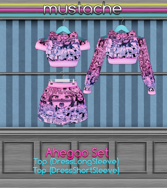 VTUBER Ahegao Set  - VROID -