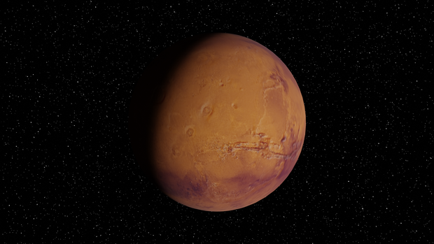 【3D小道具】火星と宇宙