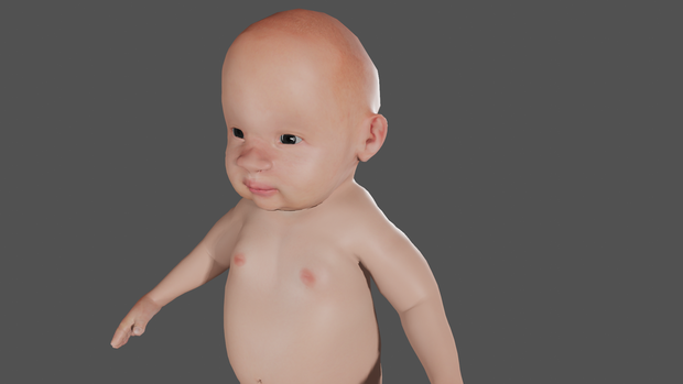 【3Ｄキャラクター】赤ちゃん
