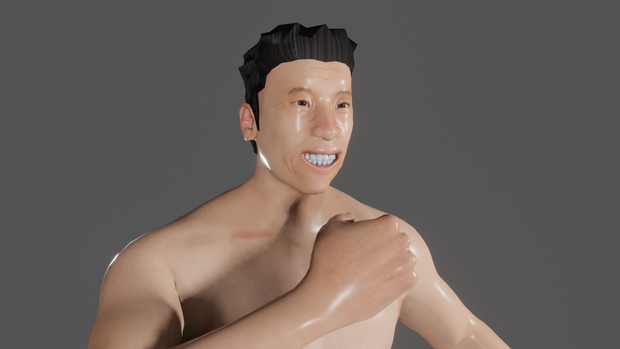 【3Dモデル】マッスルティーチャーKEN