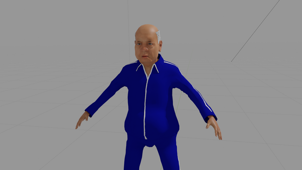 【3Dキャラクター】ジャー爺