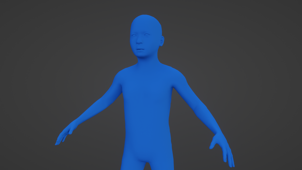 【3Dキャラクター】再現アニメの少年