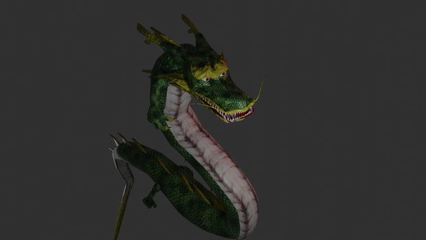 【3Dキャラクター】ドラゴン