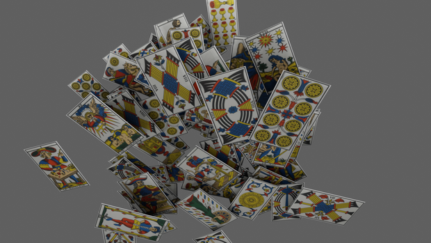 【3D小道具】タロットカード　全79種セット
