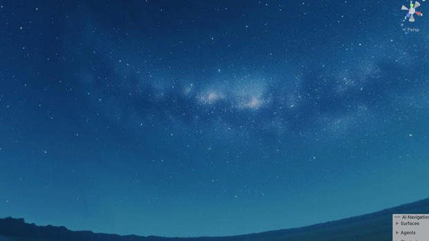 【3Dワールド・環境】天の川SkyBoxマテリアル