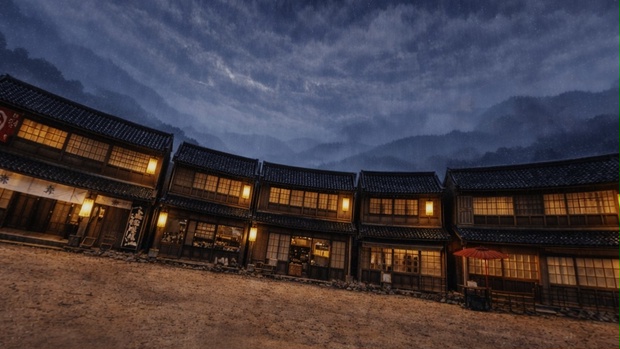 【ワールド・環境】池田屋の夜 SKYBOXテクスチャ