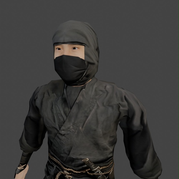 【3Dキャラクター】魁！忍者先生
