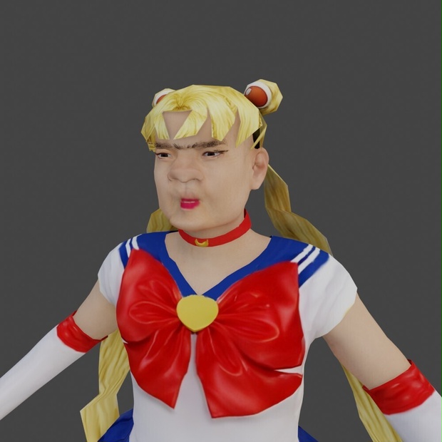 【3Dキャラクター】むん子姉さん