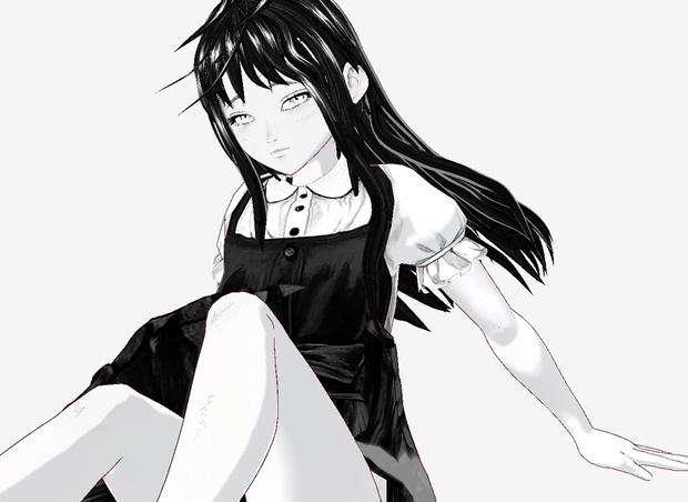 【3Dキャラクター】漫画少女りばてぃー