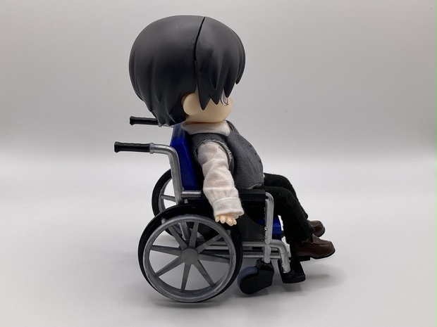 車椅子 エメラルドグリーン色