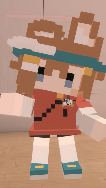 【無料】ボクセルまめひなた【VRChat想定アバター】