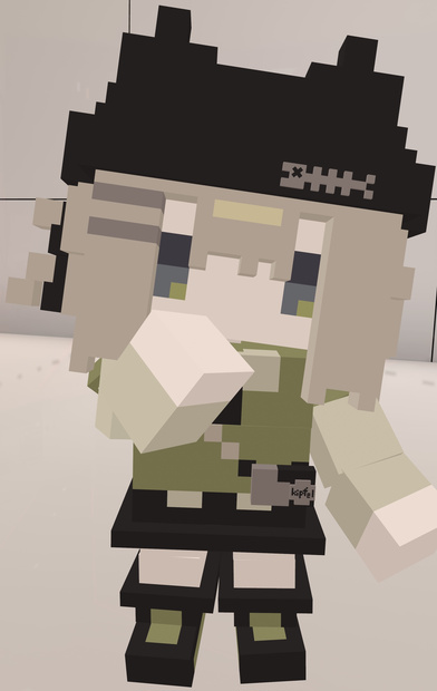 【無料】ボクセルキプフェル【VRChat想定アバター】