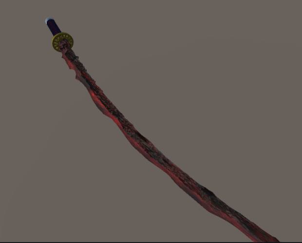ELDEN RING Rivers of Blood katana game asset for vrchat