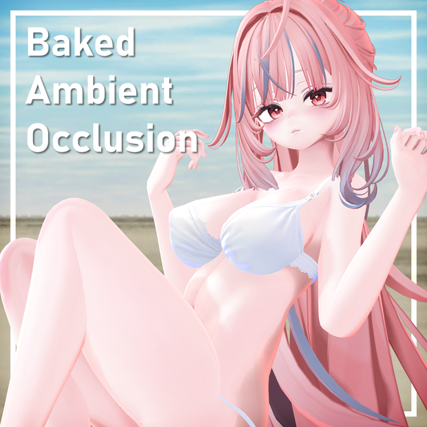 Baked Ambient Occlusion 【Body+Head】