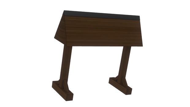 【3Dモデル】三角木馬　拷問器具