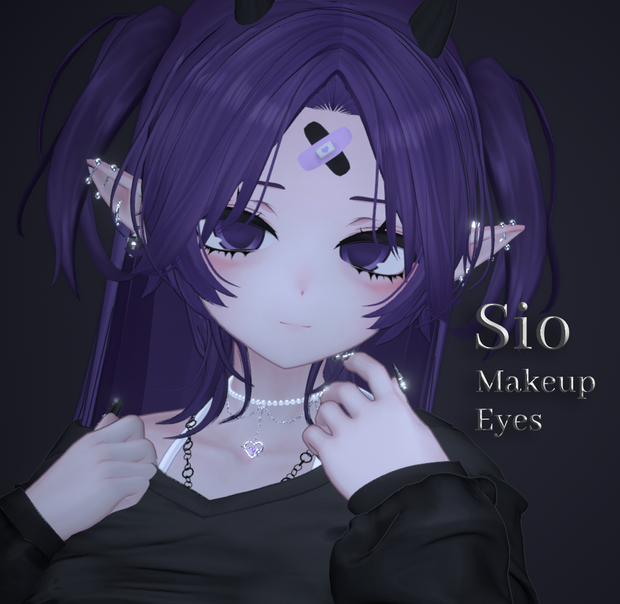 「しお」 Sio Spiked Makeup + Eyes