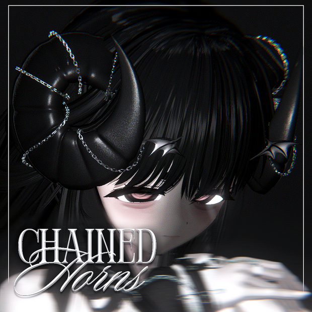 「複数アバター対応」 Chained Horns