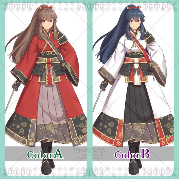 【立ち絵】2303 colorA/B【表情6種】