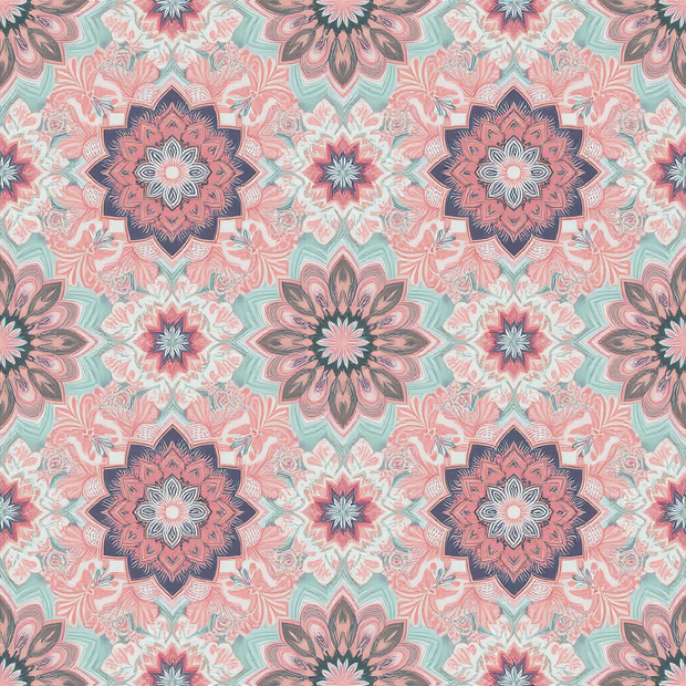 和風×ボヘミアン シームレスパターン素材集（10枚セット） Japanese Bohemian Seamless Patterns (10 items)