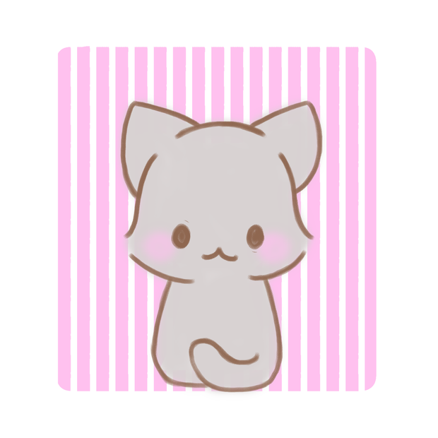 ねこさん グレー