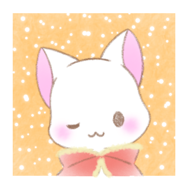 ウィンク　もふもふ付きポンチョ　ねこさん