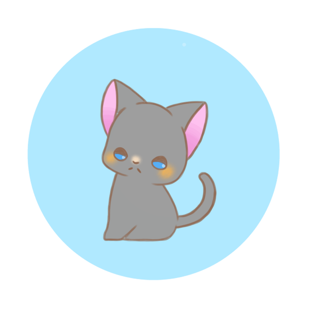 お澄まし黒猫さん。