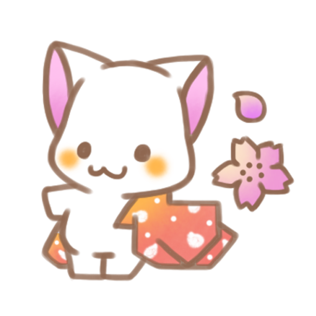 桜ねこさん。