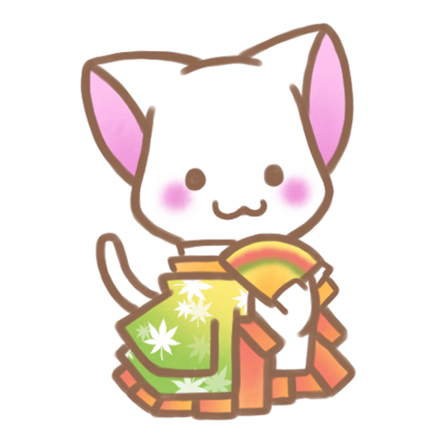 和服猫さん。
