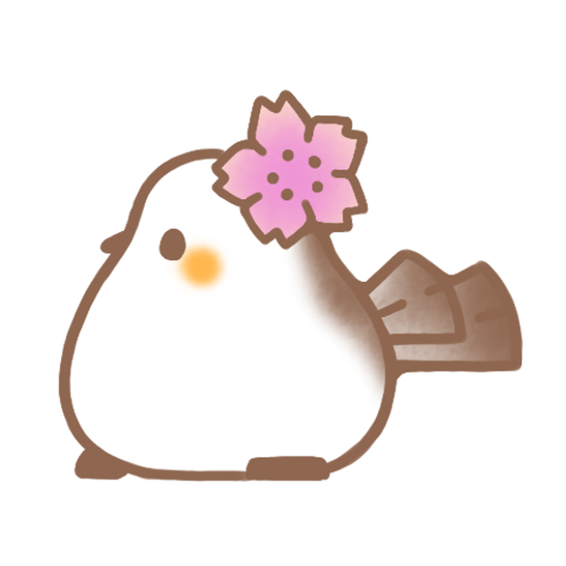 桜エナガ。