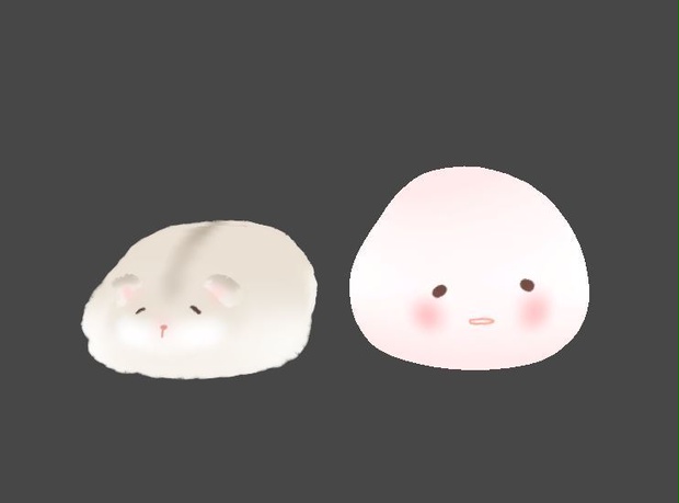 もち、ハムスター