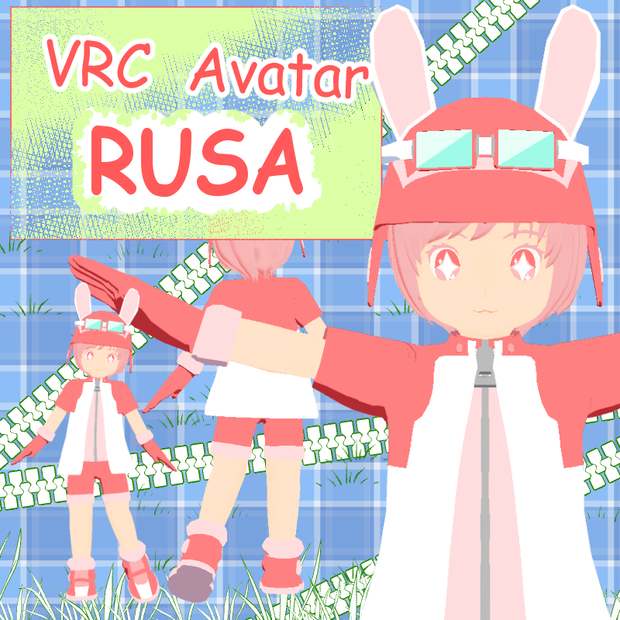 【オリジナル3Dモデル】「RUSA」